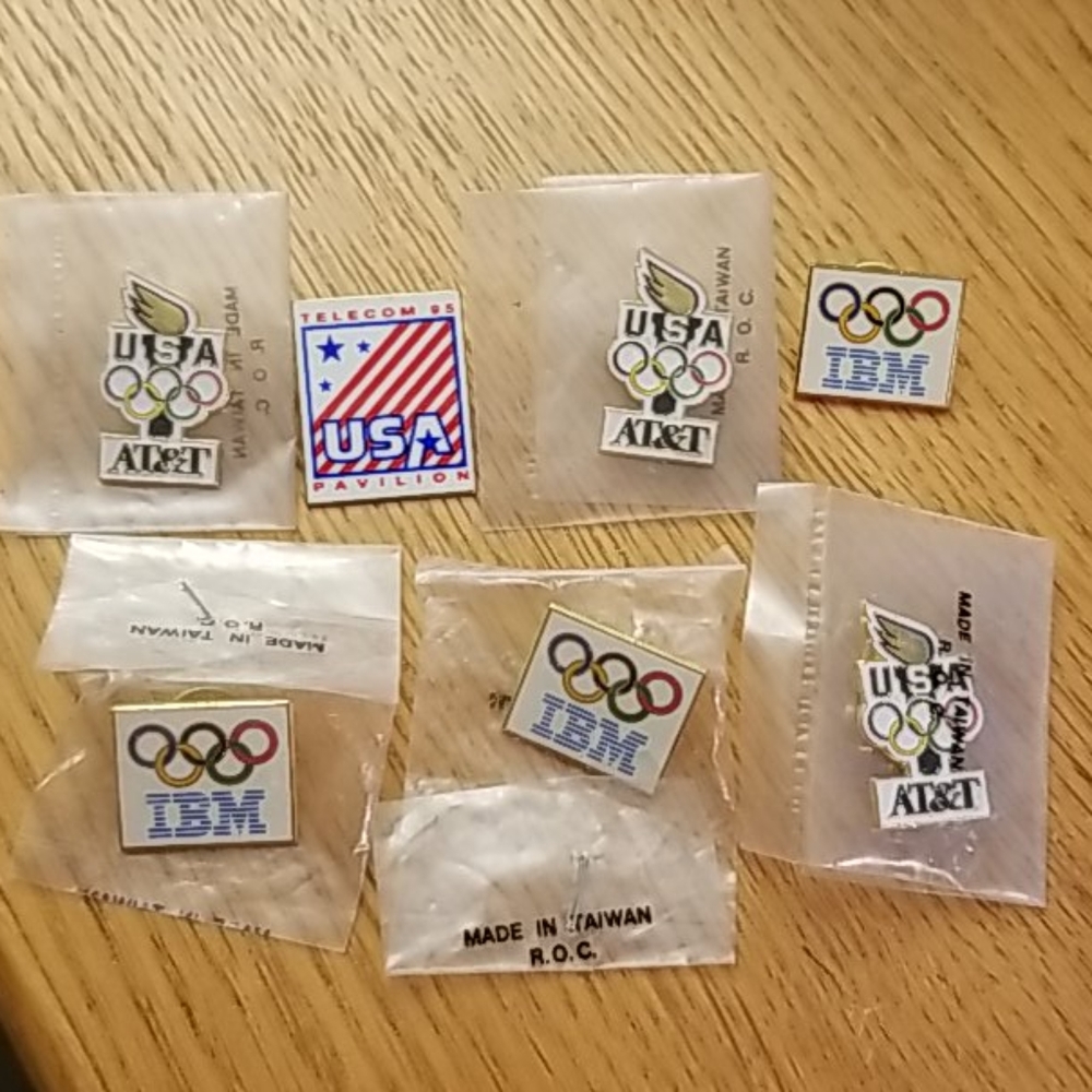 Olympic pins